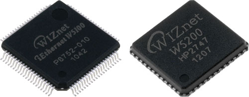WIZNET Ethernet controllers, W55RP20, W55RP20-S2E, W5300, W3150A+, W5100, W5100S-L, W5100S-Q |EN|