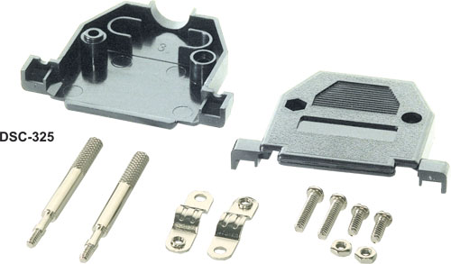 Straight plastic shells with knurled screws, DSC-309, DSC-309-B, DSC-315, DSC-315-B, DSC-325 |EN|