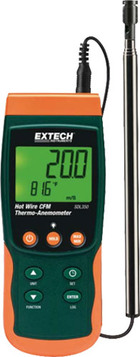 Thermoanemometer; EXTECH, SDL350 |EN|