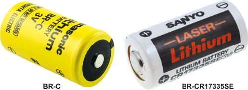 3 V cylindrical lithium batteries, BR-CR14250SE, BR-CR17335SE, BR-C |EN|