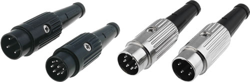 Conector: DIN; DELTRON, 610-0300, 610-0400, 610-0500, 610-0510, 610-0520, 610-0600, 610-0700 |RO|