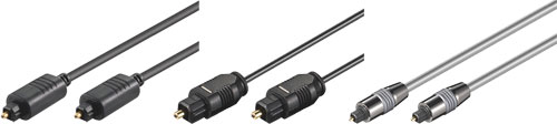 Fiber-optic Toslink cables, AVK-216-0050, AVK-216-0100, AVK-216-0150, AVK-216-0200 |EN|