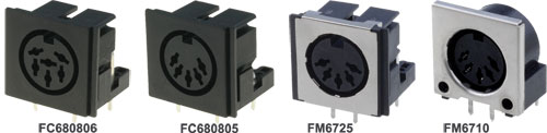 Conector: DIN; CLIFF, FC680805, FC680806, FM6725, FM6710, FM6727, FM6728, FM6726 |RO|