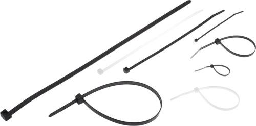 Cable ties, T series, UV resistant, T18R-ETFE-BU-C1, T18R-UVBK, T18RDP5-PA66-BK, T18I-UVBK |EN|