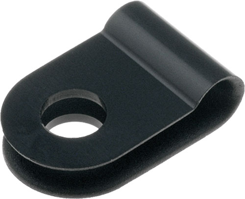 HellermannTyton cable P-clips, H1P-BK, H1P-PA66-NA, H2P, H2P-PA66-NA, H3P, H3P-PA66-NA, H4P |EN|