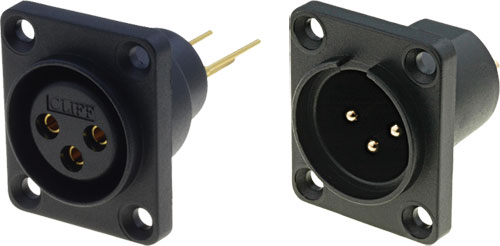 Connector: XLR; CLIFF, CP30060, CP30070, CP30061, CP30071, CP30062, CP30072, CP30080, CP30081 |EN|