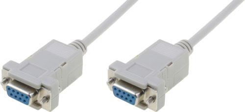 D-Sub RS232 9P/9P zero modem cables by Assmann, AK-610100-018-E, AK-610100-030-E |EN|