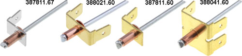 Terminal: flat; with copper rivet; VOGT, 387811.60, 387811.67, 388021.60, 388021.67, 388041.60 |EN|