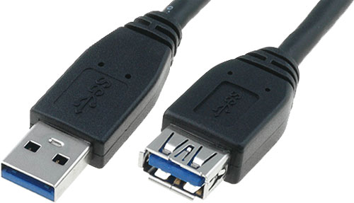 USB 3.0 extension cables, AK-300203-018-S, AK-300203-030-S, AK-300203-050-S |EN|