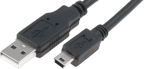USB-A - Mini USB-B cable, CU215-018-PB, CU215-030-PB, CU215-050-PB |EN|