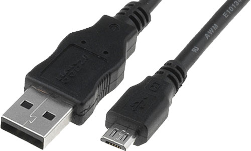 USB 2.0 Cables USB A - Micro USB B, AK-300110-010-S, AK-300110-018-S, AK-300110-030-S |EN|