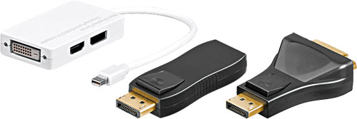Display Port - HDMI, DVI adapters, MA.2300.2112, MA.2200.2112, VGA-DP |EN|