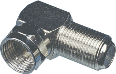 F plug to F socket angled adaptors, FC-020 |EN|