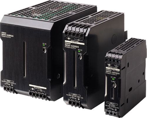 Power supply: switching; for DIN rail; OMRON, S8VK-G01505, S8VK-G01512, S8VK-G01524 |EN|