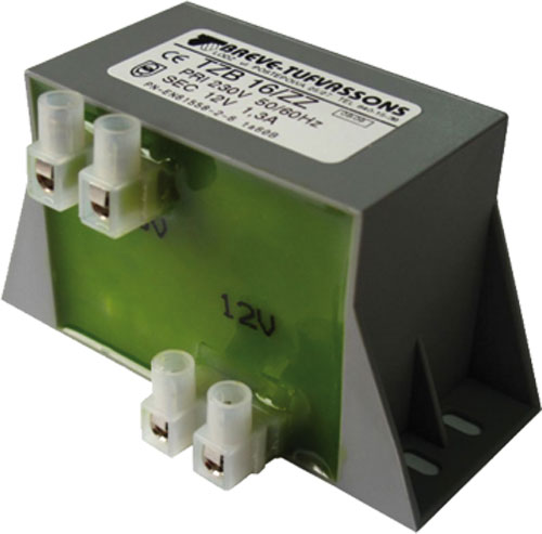 Encapsulated transformers, TZB series, TZB10/ZZ230/12V, TZB10/ZZ230/24V, TZB16/ZZ230/12V |EN|