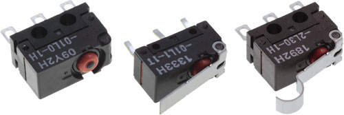 Microschakelaar SNAP ACTION; OMRON Electronic Components, D2FD-01L0-1H, D2FD-01L0-1T |NL|