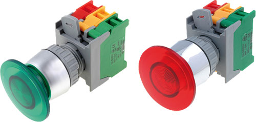 Switch: push-button; AUSPICIOUS, EBL22-1-O/C-R, EBL22-1-O/C-G, EBL22-1-O/C-Y |EN|
