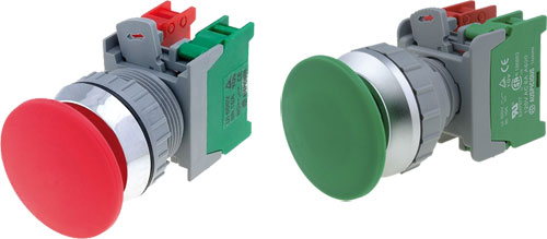 Switch: push-button; AUSPICIOUS, XE30-1-O/C-R, XE30-1-O/C-G, XE30-1-O/C-Y |EN|