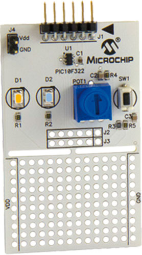 PIC10F32x Development Board by MICROCHIP TECHNOLOGY, AC103011 |EN|