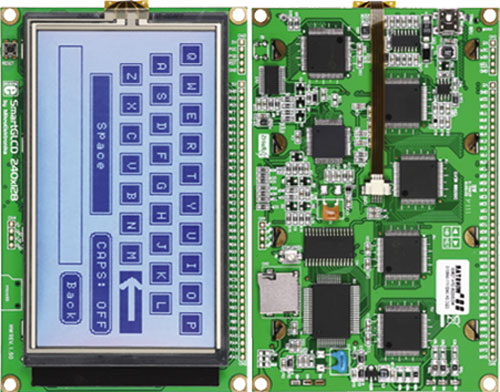 MIKROELEKTRONIKA SmartGLCD 240x128 Development System development kits, MIKROE-762 |EN|