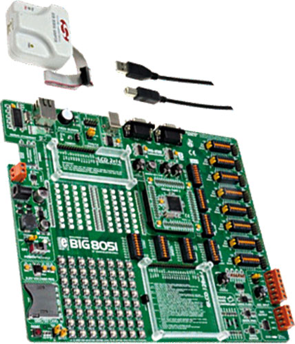 MIKROE BIG8051 Development System development kit, MIKROE-598 |EN|