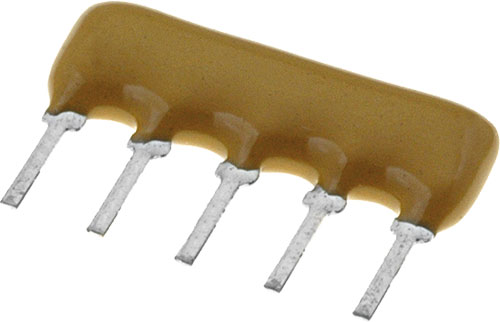 Resistor Network X-Type SIL Package, 4605X-101-101LF, 4605X-101-102LF, 4605X-101-103LF |EN|