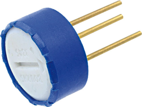 1/2 Wirewound panel trimmers Bourns, 3345P-1-101, 3345P-1-201, 3345P-1-501, 3345P-1-102 |EN|