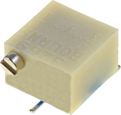 Potentiometer: mounting; multiturn; SMD; BOURNS, 3269P-1-101LF, 3269P-1-102LF, 3269P-1-103LF |EN|