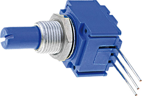 Conductive plastic track potentiometers, Bourns, 91A1A-B28-E10L, 91A1A-B28-E12L, 91A1A-B28-E20L |EN|