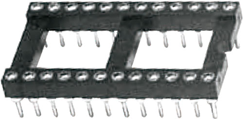 Socket: integrated circuits; THT; ADAM TECH, ICM-306-1-GT, ICM-308-1-GT, ICM-314-1-GT |EN|