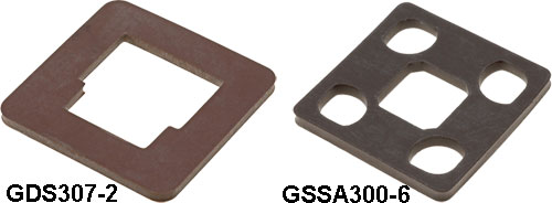 Flat gasket; HIRSCHMANN, GDS307-2, GSSA300-6, GSSA300-5NBRBR, GSSNA300-5NBRBR, GDSN307-4NBRBR |EN|