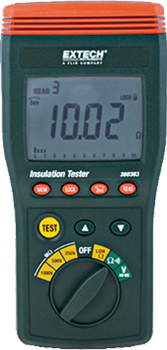Meter: insulation resistance; EXTECH, EX380363 |EN|
