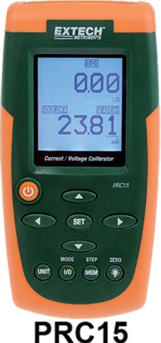 Calibrator; voltage, current; EXTECH, PRC15, PRC30 |EN|