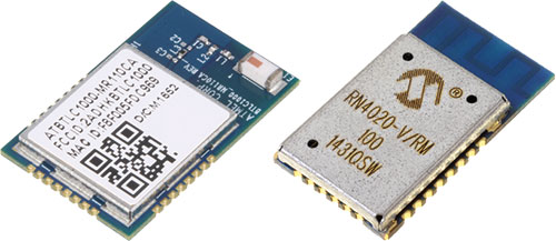 Bluetooth Module von Fa. MICROCHIP TECHNOLOGY, ATBTLC1000-MR110CA, ATBTLC1000-ZR110CA |DE|
