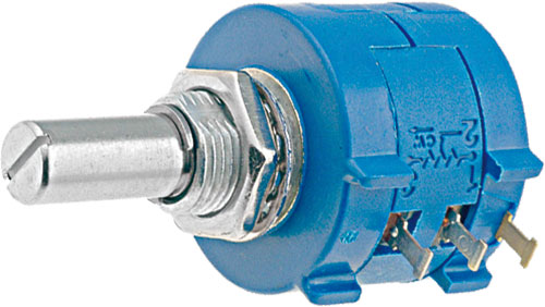 Precise multiturn potentiometers 3590S, Bourns, 3590S-2-201L, 3590S-1-501L, 3590S-2-501L |EN|