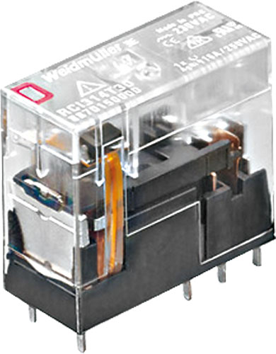 Relay: electromagnetic; miniature; WEIDMÜLLER, RCI314012, RCI314024, RCI314524, RCI314730 |EN|