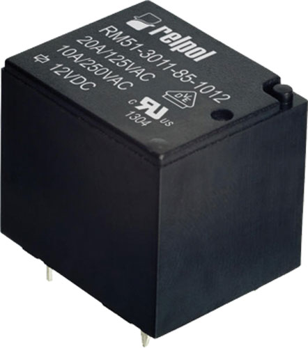 Relay: electromagnetic; miniature; RELPOL, RM513011851005, RM513011851012, RM513011851024 |EN|