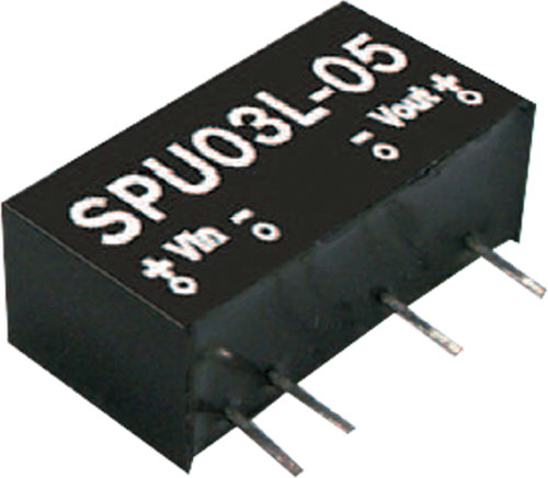 Converter: DC/DC; SPU03; MEAN WELL, SPU03L-05, SPU03L-12, SPU03L-15, SPU03M-05, SPU03M-12 |EN|