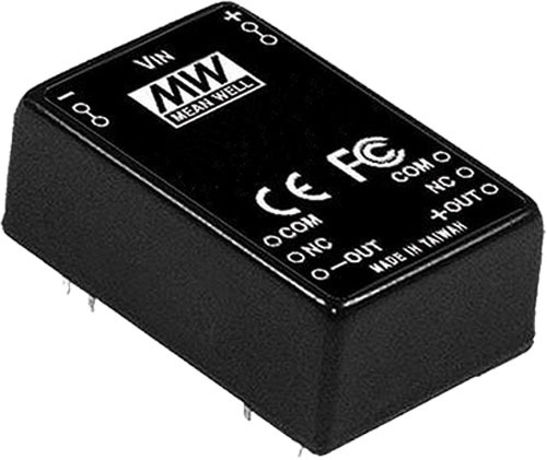 Convertitore: DC/DC; DCW03; MEAN WELL, DCW03A-05, DCW03A-12, DCW03A-15, DCW03B-05, DCW03B-12 |IT|