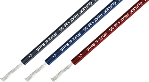 Wire: assembly; stranded; LAPP, HEAT125SC-0.5BK, HEAT125SC-0.5BL, HEAT125SC-0.5BR |EN|