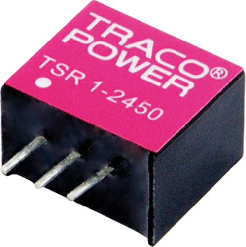 Converter: DC/DC; TRACO POWER, TSR1-2412, TSR1-2415, TSR1-2418, TSR1-2425, TSR1-2433, TSR1-2450 |EN|