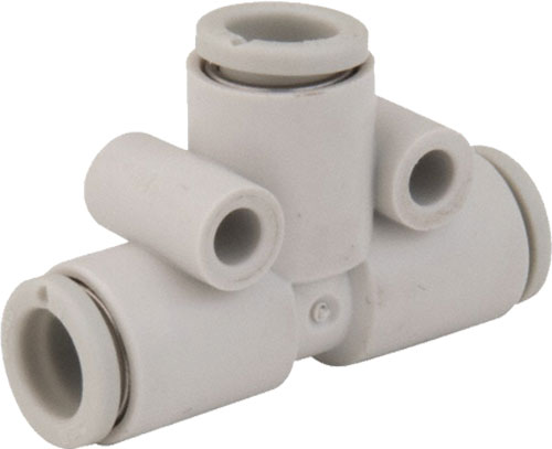 Triple joint; avec prise; séparation de type T; SMC, KQ2T23-00A, KQ2T02-00A, KQ2T04-00A |FR|