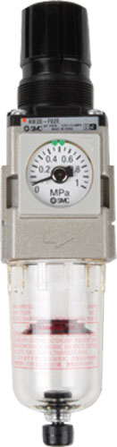 Filter-Reduzierer der Druckluft; Gewinde: Innen; SMC, AW20-F01H-A, AW20-F02H-A, AW20-F02HM-D |DE|