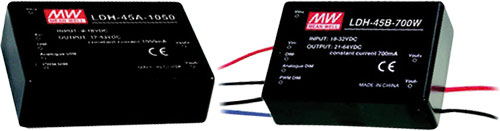 Convertitore: DC/DC; LDH-45; MEAN WELL, LDH-45A-350, LDH-45A-500, LDH-45A-700, LDH-45A-1050 |IT|