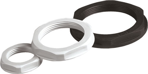 HELUKABEL locknuts for inch NPT thread cable glands, HELU-90870, HELU-90871, HELU-90872 |EN|