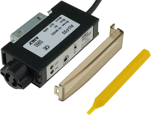 Sensor: optical fiber amplifier; ANLY ELECTRONICS, AU-F03, AU-F04 |EN|