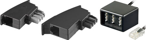 Telephone adapters and splitters TAE, TAE.M-RJ11.F-01, TAE.F-RJ11.M-01, TAE.M-RJ11.F-02 |EN|