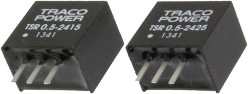 Converter: DC/DC; TRACO POWER, TSR0.5-2415, TSR0.5-2418, TSR0.5-2425, TSR0.5-2433, TSR0.5-2450 |EN|