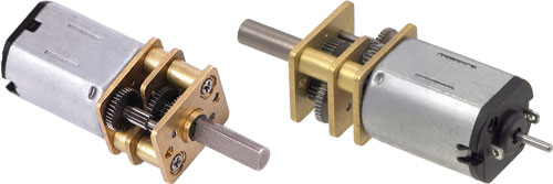 Motor: DC; met tandwielkast; POLOLU, POLOLU-1000, POLOLU-1093, POLOLU-1094, POLOLU-1095 |NL|