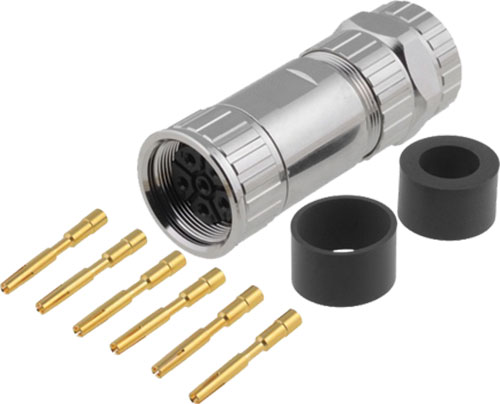 Conector: M23; AMPHENOL, MB7CKN0600-S1-KIT, MB7CKN0600-S2-KIT, MB7CKN0600-S3-KIT, MA5CAE1200-S1 |RO|